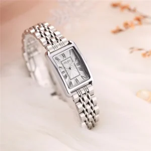 Luxury Classic Women's Watch Japan Mov't Lady Hours Fine Fashion Stainless Steel Bracelet Clock Girl's Cute Gift Julius Box