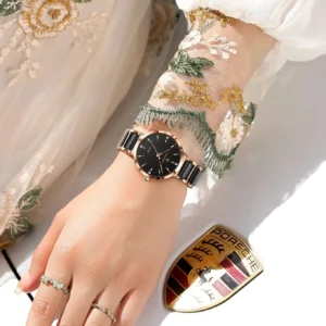 POEDAGAR Top Diamond Luxury Watch For Woman High Quality Waterproof Ladies Quartz Watch Stainless Steel Women Watches Female+Box