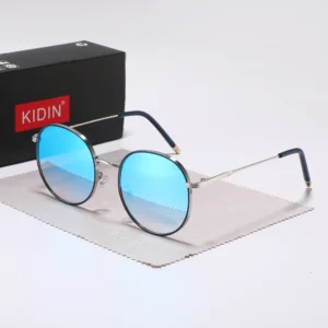 New Luxury Oversized Sunglasses Metal Round Glasses UV400 Womens Vacation Style Sunglasses Daily Outfit Summer Travel Sunglasses