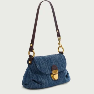 Fashion Denim Women Shoulder Bags small Lady Axillary bags ladies Handbags blue Cowboy Female totes wallet bolsas